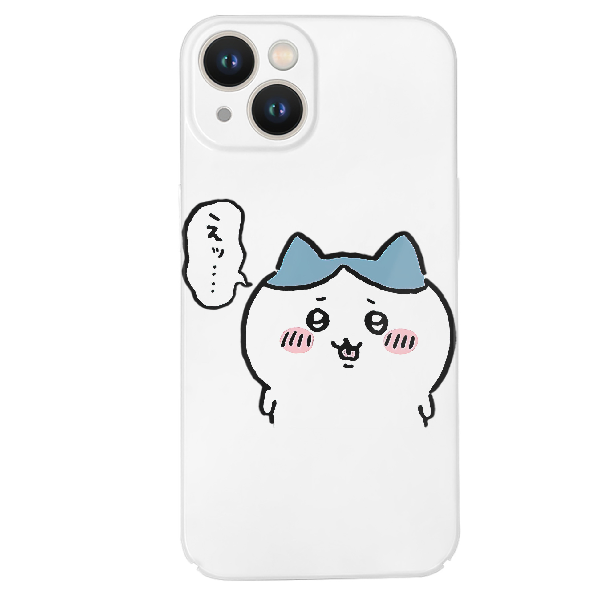 （画像用） ちいかわ ハチワレ Chii-kawa hachiware 【iPhone 14シリーズ対応】ハードケース